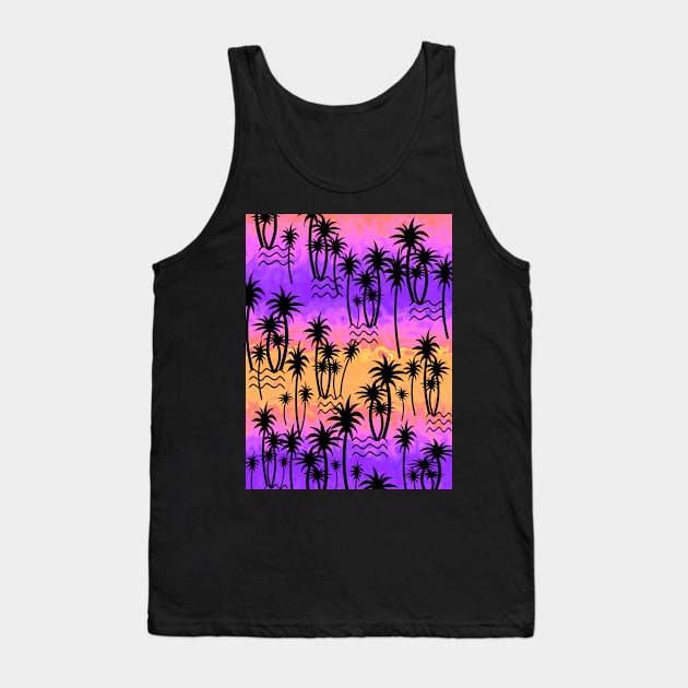 Sultry Summer Nights Tank Top by SartorisArt1